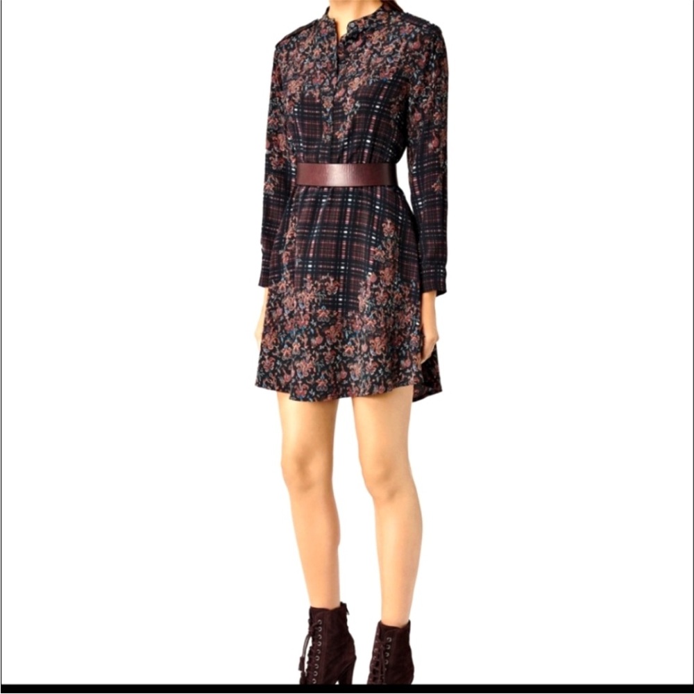 ALL SAINTS 100% Silk Sanko Cade Dress